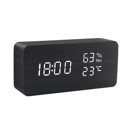 TimberGlow Smart LED Clock