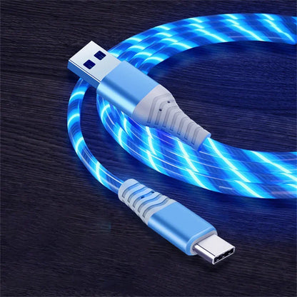 FlowGlow USB Type C Cable - Fast Charging