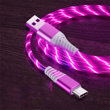 FlowGlow USB Type C Cable - Fast Charging