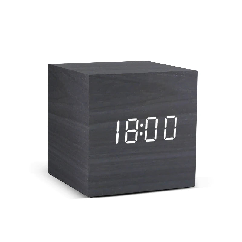 TimberGlow Smart LED Clock