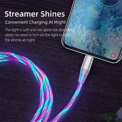 FlowGlow USB Type C Cable - Fast Charging