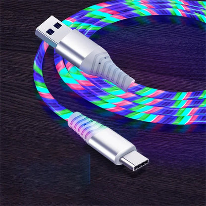 FlowGlow USB Type C Cable - Fast Charging