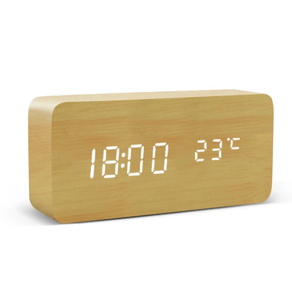 TimberGlow Smart LED Clock